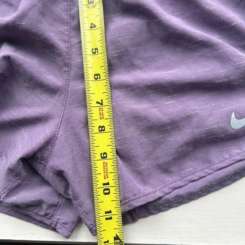 Nike purple Dri fit purple medium running shorts EUC - Picture 5 of 5